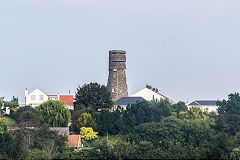 
Vale Windmill with German extras, Guernsey, September 2014