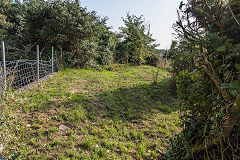 
The railway bridge trackbed at Rue des Barras, Guernsey, September 2014