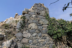 
The remains of the engine house, Little Sark Silver Mine, September 2014