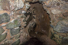 
Winding House passageways, Little Sark Silver Mine, September 2014