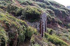 
The Port Gorey smelter, Little Sark Silver Mine, September 2014