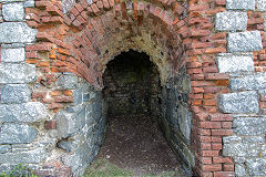 
The Port Gorey smelter, Little Sark Silver Mine, September 2014