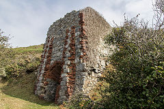 
The Port Gorey smelter, Little Sark Silver Mine, September 2014