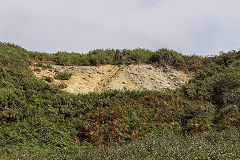 
Le Pelley's shaft tip, Little Sark Silver Mine, September 2014