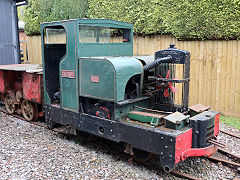 4wD MR '9978' of 1954 at Alan Keef's works, April 2024