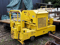 4wD 'Sue' MR '40SD502' of 1975 at Alan Keef's works, April 2024