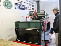 0-4-0VB 'Taffy' at Alan Keef's works, April 2024