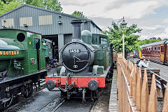 
'1450' at Bridgnorth, Severn Valley Railway, May 2017