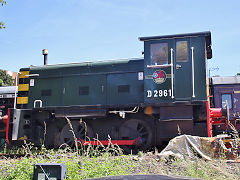 
'D2961' RH 418596 with false BR number at Bridgnorth, Severn Valley Railway, June 2021