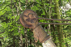 
Scotch derrick in Sheep Pasture Quarry, July 2017