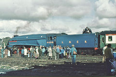 4498 'Sir Nigel Gresley', Hereford, September 1974