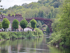 The iron Bridge, Ironbridge, May 2023