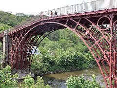 The iron Bridge, Ironbridge, May 2023