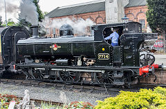 
'7714' at Kidderminster, Severn Valley Railway, May 2017