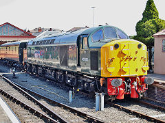 
'40106 Atlantic Conveyor D308' at Kidderminster, Severn Valley Railway, June 2021