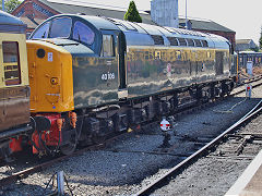 
'40106 Atlantic Conveyor D308' at Kidderminster, Severn Valley Railway, June 2021