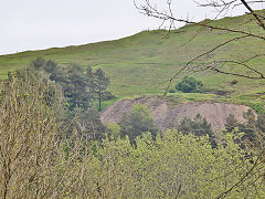 
Ecton Mine tips, May 2023