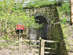 
Accommodation bridge leaving Waterhouses, May 2023