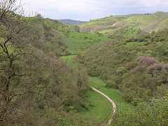 
Thors Cave station from Thors Cave, May 2023