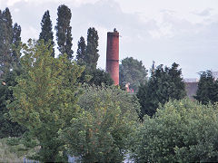 Bobbers Mill chimney, Nottingham, June 2014