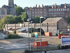 Nottingham Central Station, the GNR to GCR link, June 2014