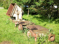 NG wagons at Patchings Farm, Calverton, June 2014