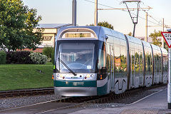 
Tram 205 at Phoenix Park, Nottingham, June 2014