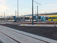 Wilkinson Street tram depot, Nottingham, June 2014