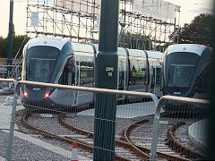Wilkinson Street tram depot, Nottingham, June 2014