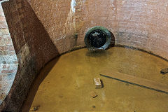 Papplewick reservoir outlet, July 2019