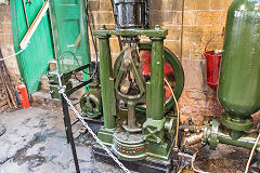 Thomas Matthews boiler feed pump at Papplewick, July 2019