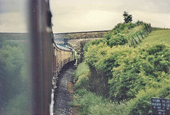 Train to Bridgnorth, Severn Valley Railway, 1988