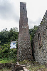 
Compressor House chimney, Snailbeach, September 2018