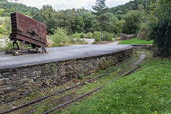 Ore dressing floor and jiggers, Snailbeach, September 2018