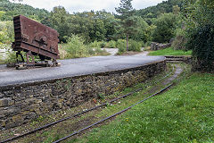 
Ore dressing floor and jiggers, Snailbeach, September 2018