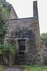 Engine Shaft, Beam Engine pumping house, Snailbeach, September 2018