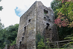 Engine Shaft, Beam Engine pumping house, Snailbeach, September 2018