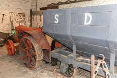 
Snailbeach loco shed, September 2018