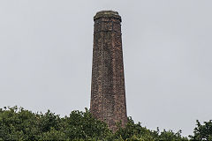 
Resting Hill chimney at the end of the mile-long smelter flue, Snailbeach, September 2018