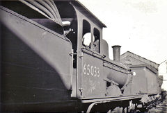 65033 at Darlington Works, County Durham, July 1963