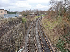 East Lancs Railway at Heywood, Heywood, Manchester, February 2024