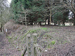 The Heywood Branch from Rochdale to Heywood, Heywood, Manchester, February 2024