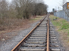 The Heywood Branch from Rochdale to Heywood, Heywood, Manchester, February 2024