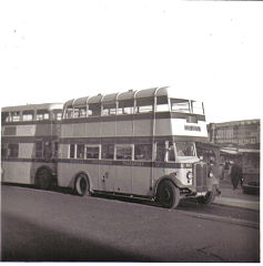 No 50 Regent DMN650 of 1939, Douglas, Isle of Man, August 1964