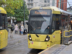 '3022' at St Peters Square, Manchester, Novenber 2023