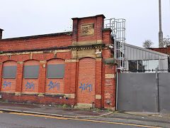 'Bazley Bros Ltd' in Pollard Street, Ancoats, Central Manchester, Februay 2024