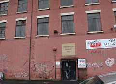 Old warehouses in Pollard Street, Ancoats, Central Manchester, Februay 2024