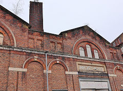 'Ancoats Works' in Pollard Street, Ancoats, Central Manchester, Februay 2024