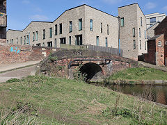 New Islington Wharf, Ashton Canal, Central Manchester, Februay 2024