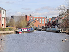 Hollinwood branch junction, Droylesden, Ashton Canal, Manchester, Februay 2024